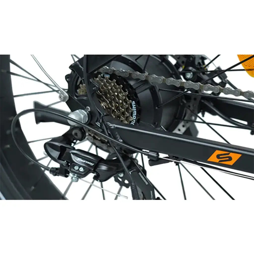 Senada Saber 1000W 48V 15Ah All Terrain Fat Tire Electric Mountain Bike Chain