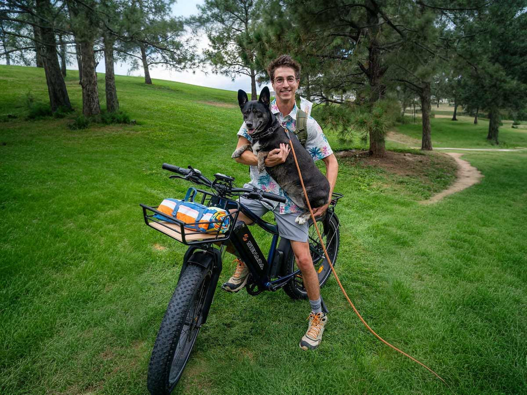 Dog Bike Senada Saber PLUS 1000W 48V 21Ah All Terrain Fat Tire Electric Mountain Bike