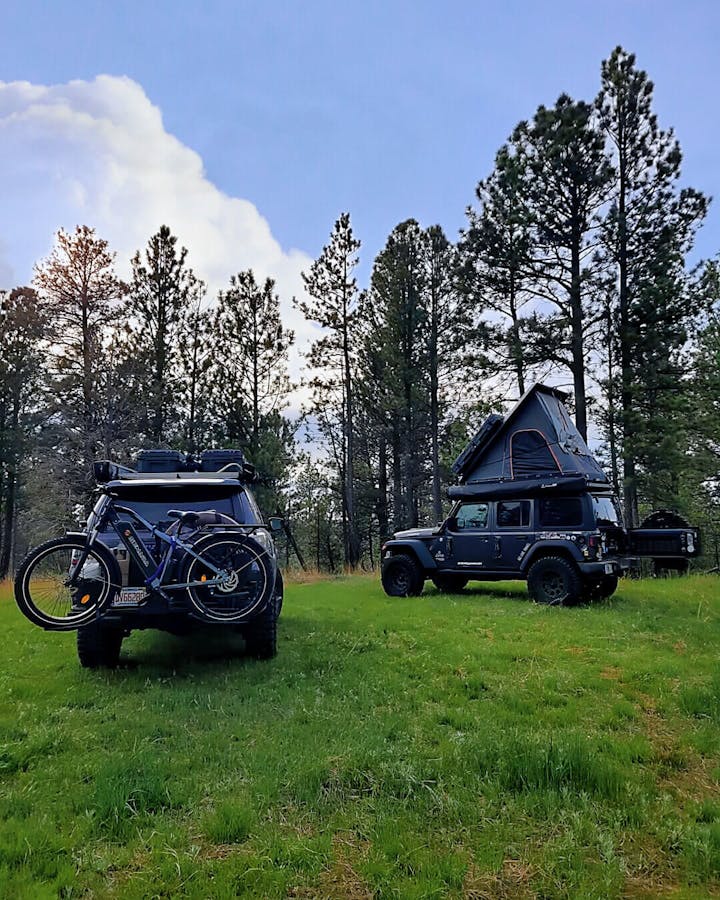 Camping Bike Senada Saber PLUS 1000W 48V 21Ah All Terrain Fat Tire Electric Mountain Bike