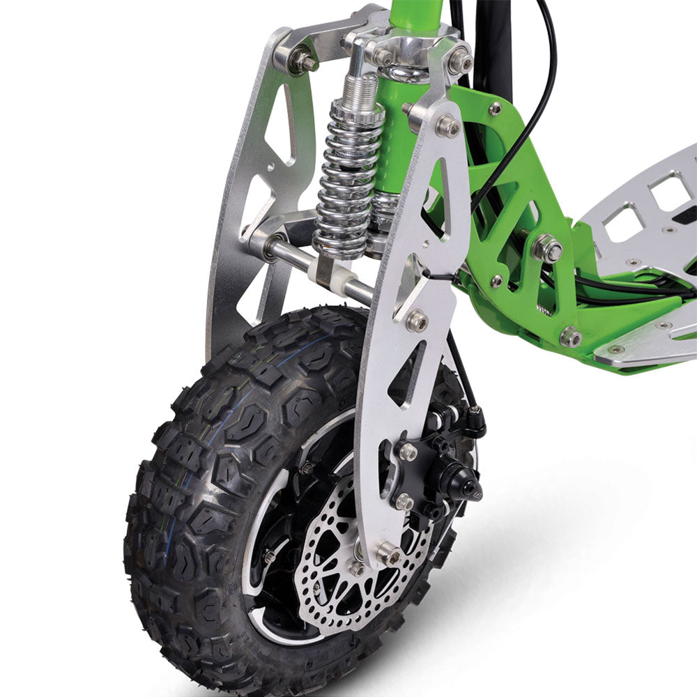 MotoTec UberScoot 70x 63.3cc 2 Stroke Green Gas Powered Scooter