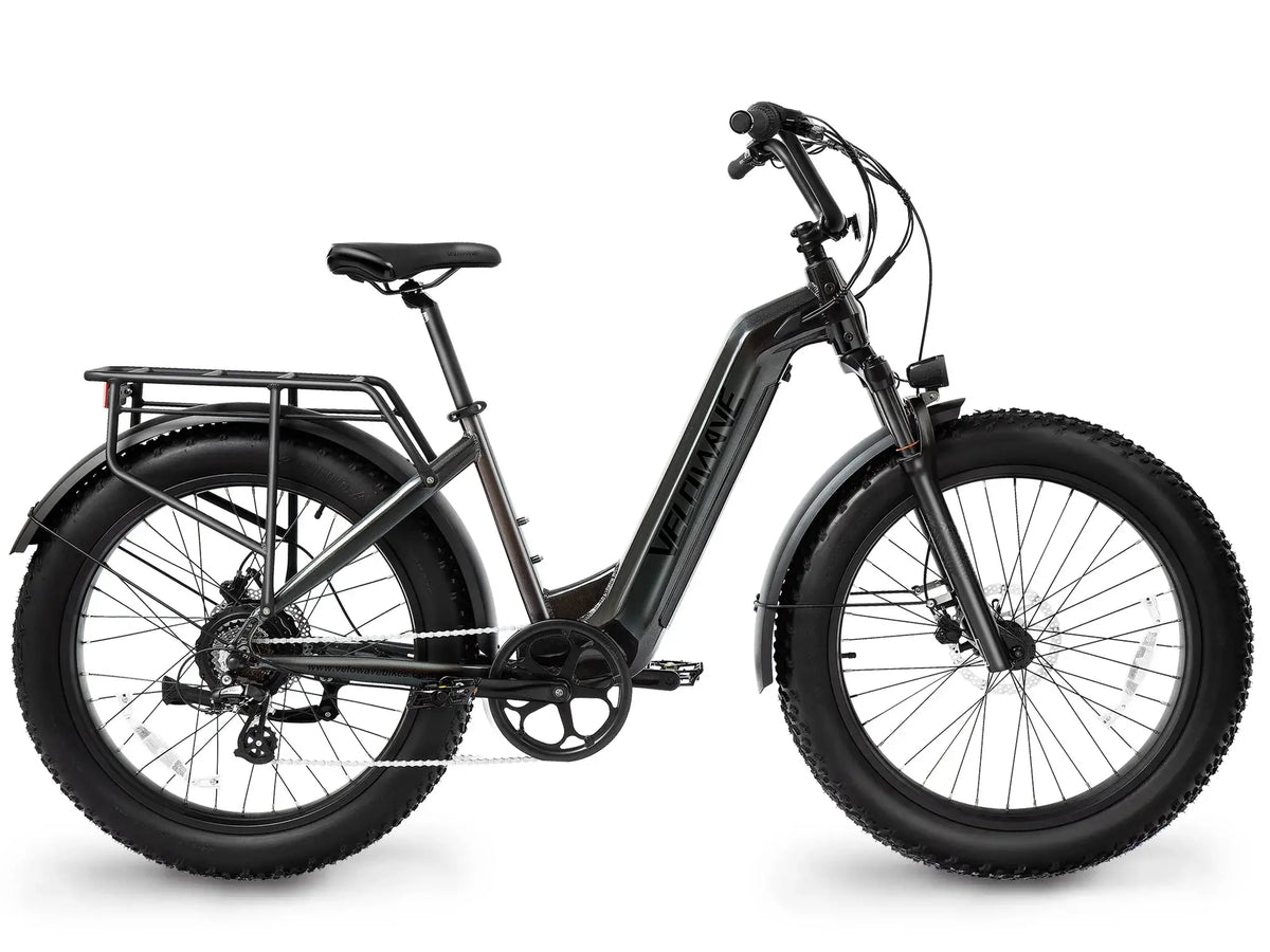 Fat Tire Velowave Ranger Silver Electric Bike