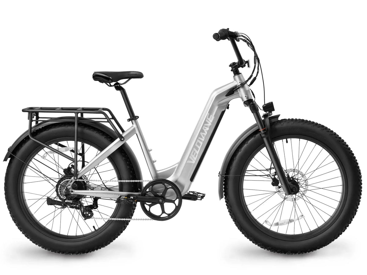 Velowave Ranger Step Through 750W 48V Fat Tire Commuter Electric Bike