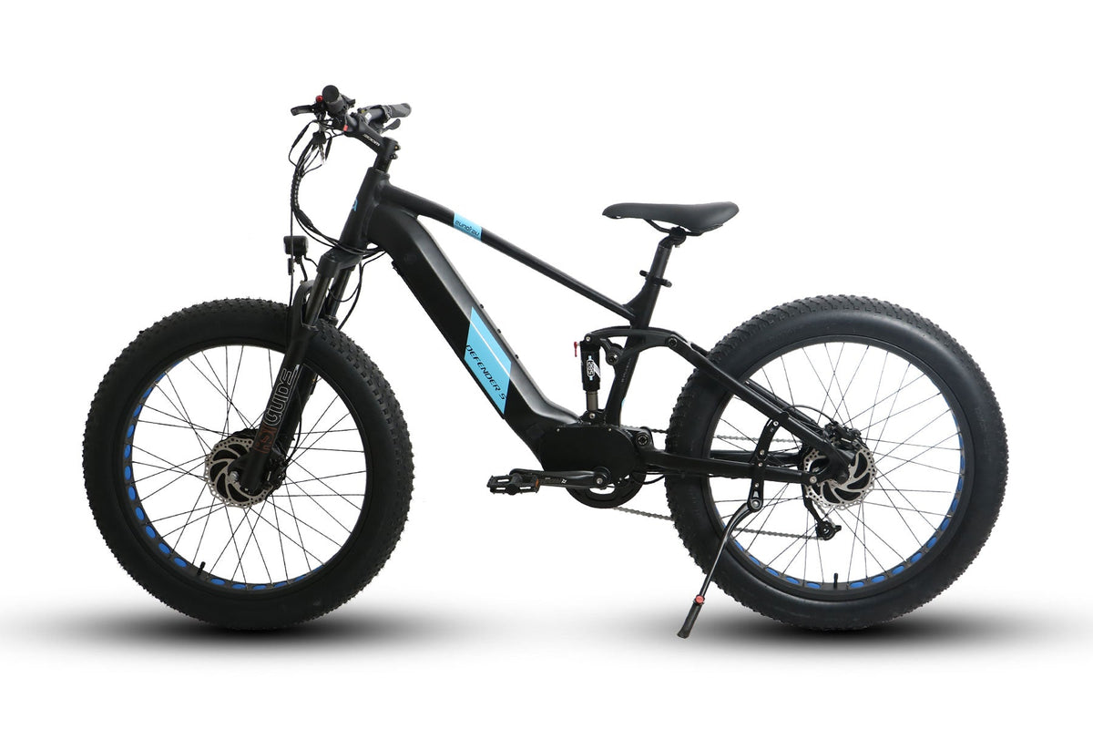 Eunorau Defender S 48V 1500W Dual Suspension Fat Tire Electric Bike
