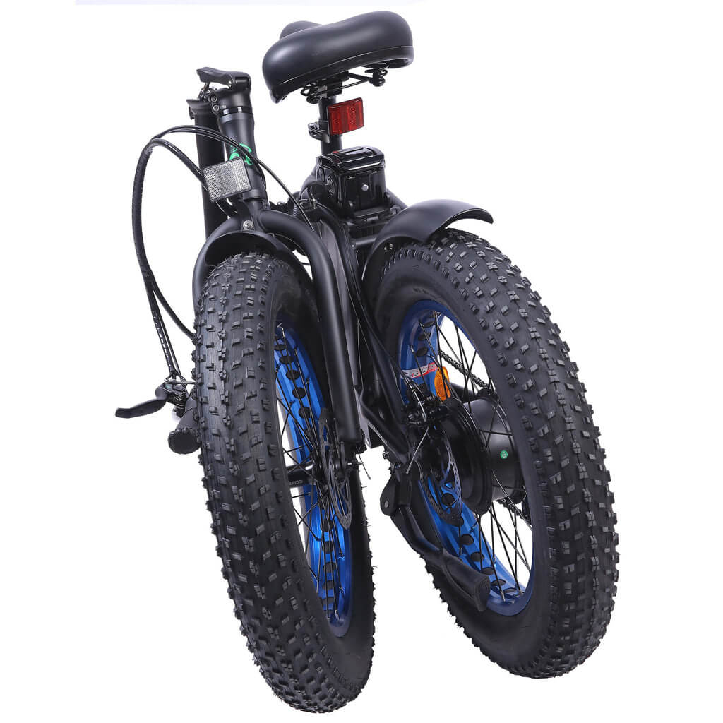 UL Certified - Ecotric 20” 36V 500W Portable Fat Tire Folding Electric Bike