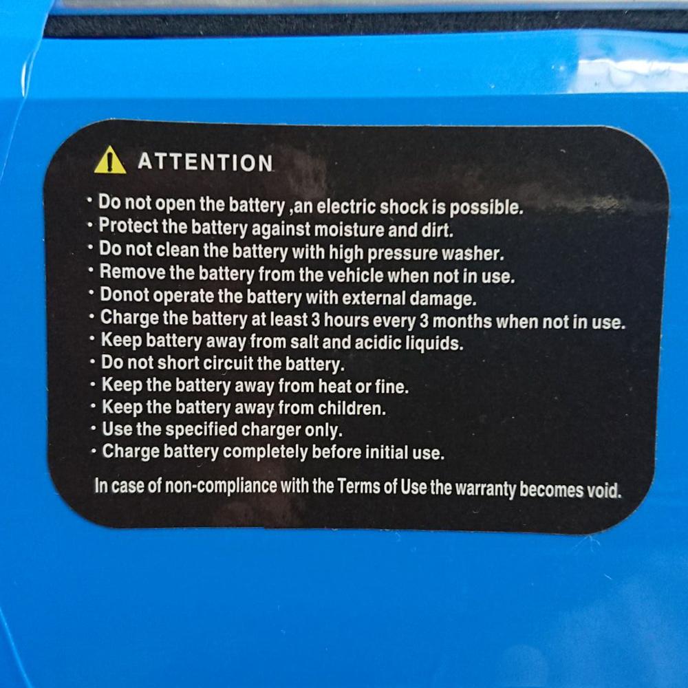 NAKTO Electric Bicycle Lithium Battery