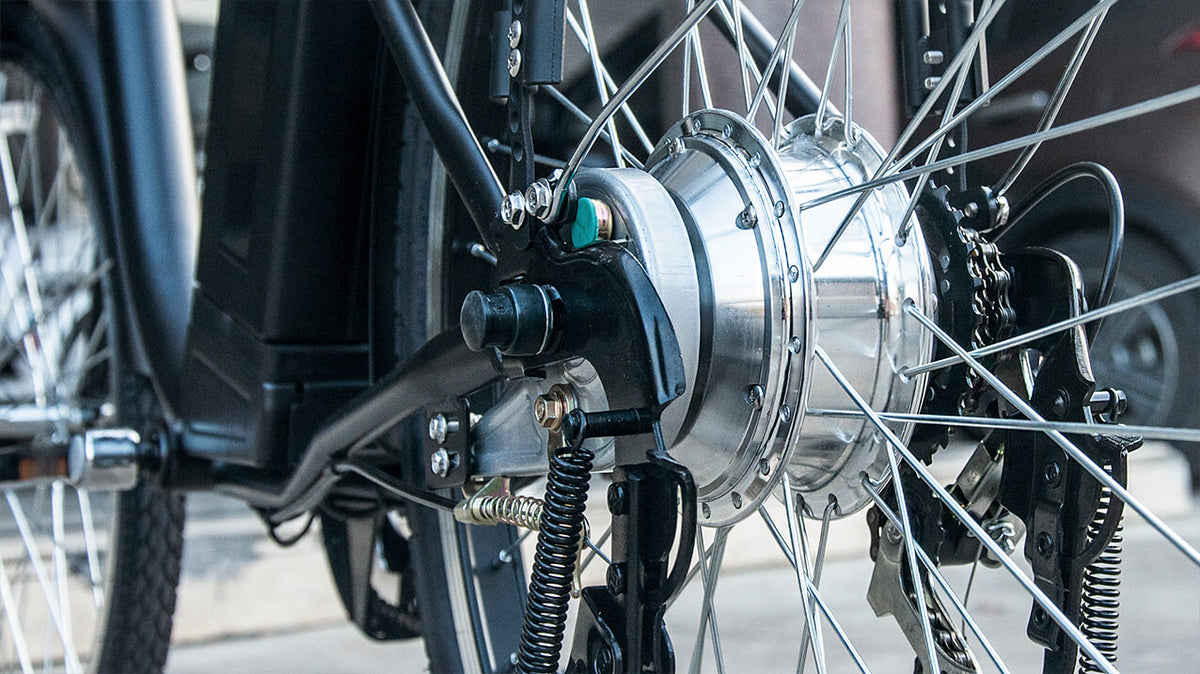 Nakto Camel City 26” Men’s Electric Bike, 250W 36V With Plastic Basket  