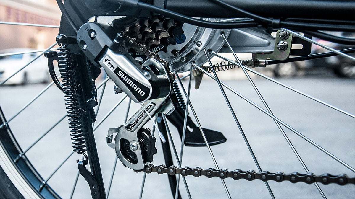 Nakto Camel City 26” Men’s Electric Bike, 250W 36V With Plastic Basket 