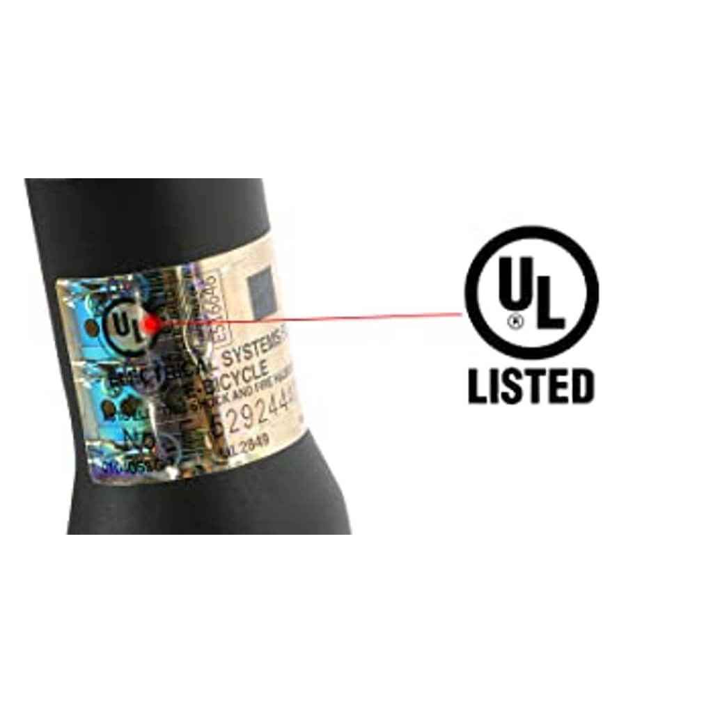 UL Certified - Ecotric 20” 36V 500W Portable Fat Tire Folding Electric Bike