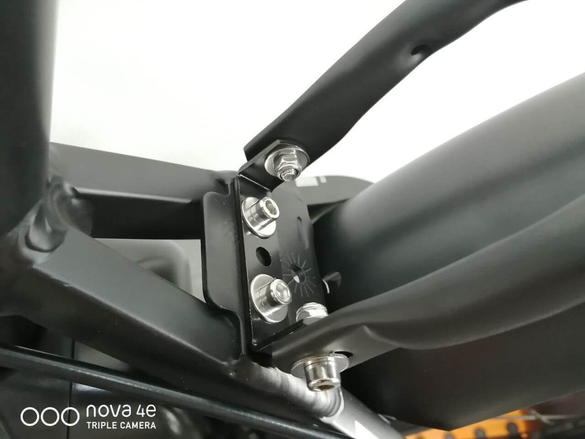 Ecotric Rear Rack &amp; Fenders for Rocket Bike and Beach Snow 26&quot; Electric Bikes