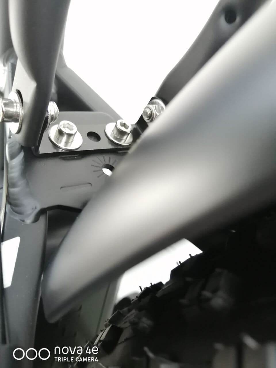 Ecotric Rear Rack &amp; Fenders for Rocket Bike and Beach Snow 26&quot; Electric Bikes