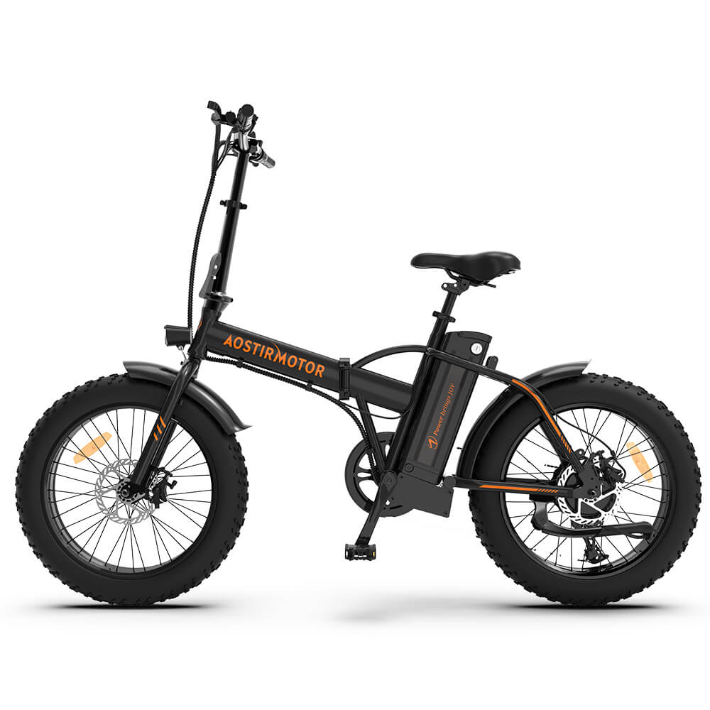 kinderfahrrad zoom Aostirmotor A20 Folding Fat Tire 500W 36V Electric Bike