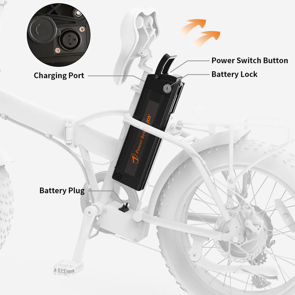 Aostirmotor A20 Fat Tire Folding Electric Bike 500W 36V