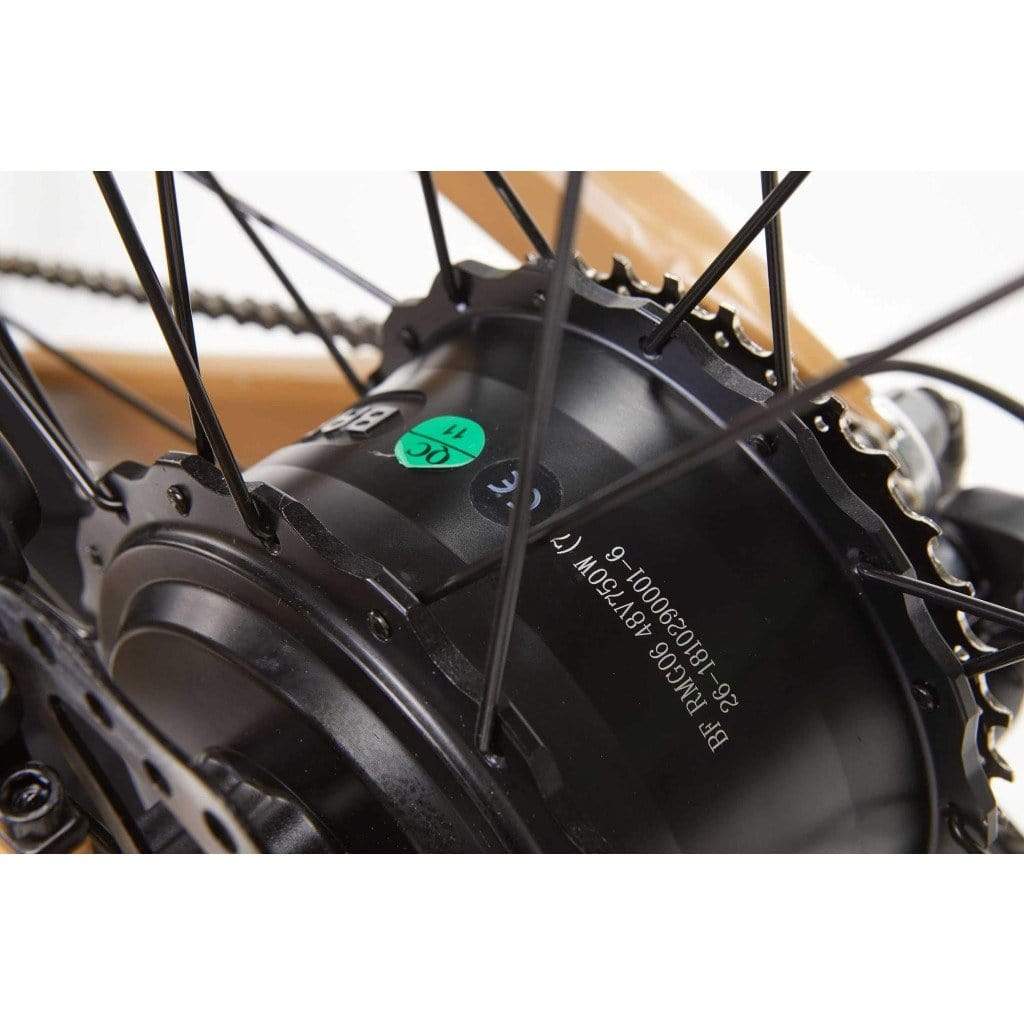 BIKONIT WARTHOG HD 750 All Terrain 750W 48V Fat Tire Electric Mountain Bike