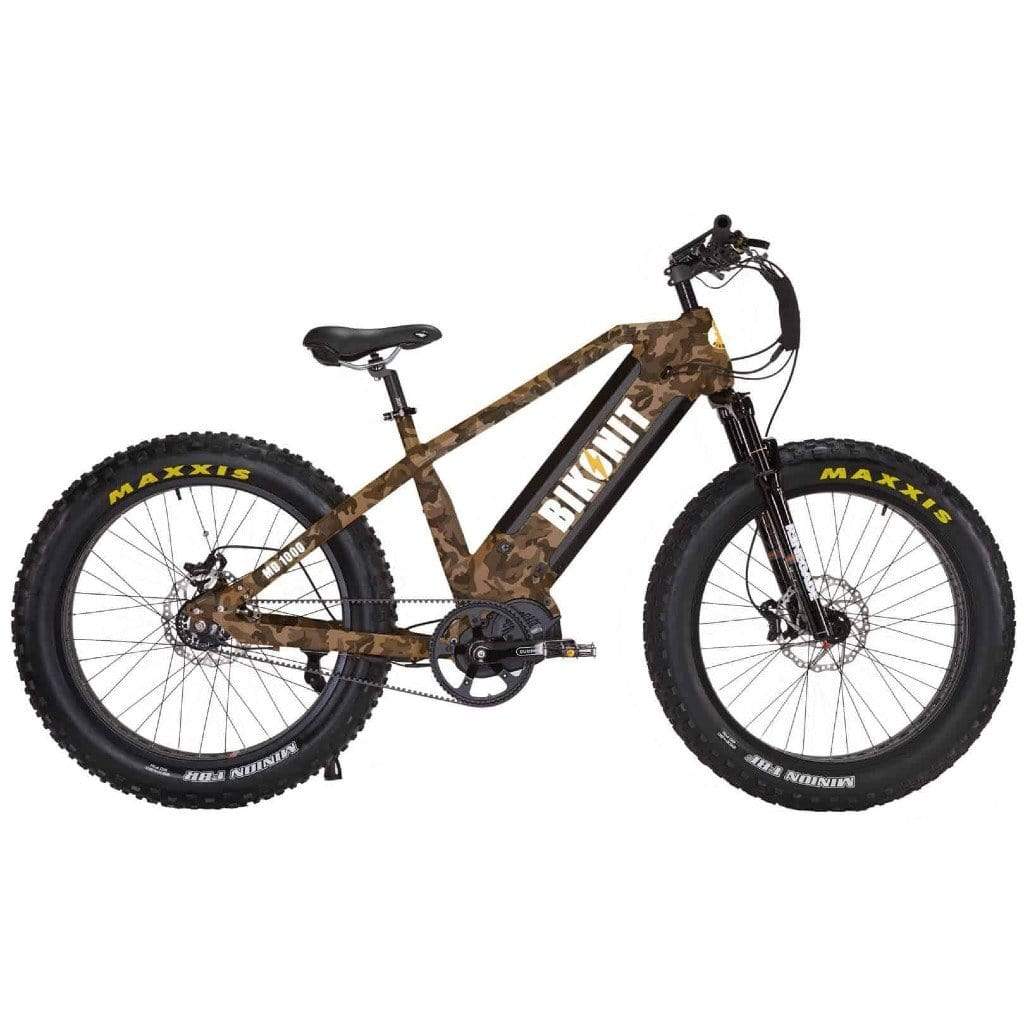 BIKONIT WARTHOG MD 1000W 48V Fat Tire Electric Mountain Bike