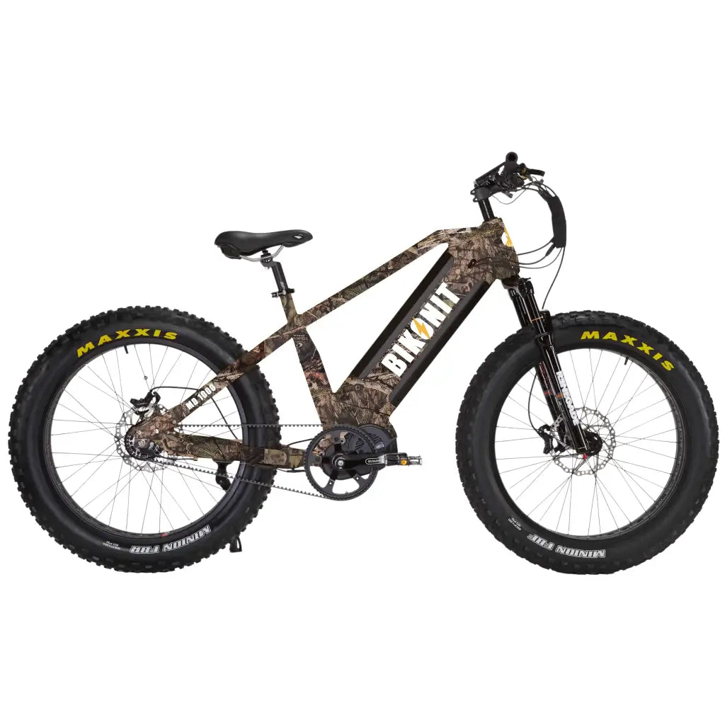 BIKONIT WARTHOG MD 1000W 48V Fat Tire Electric Mountain Bike country right side