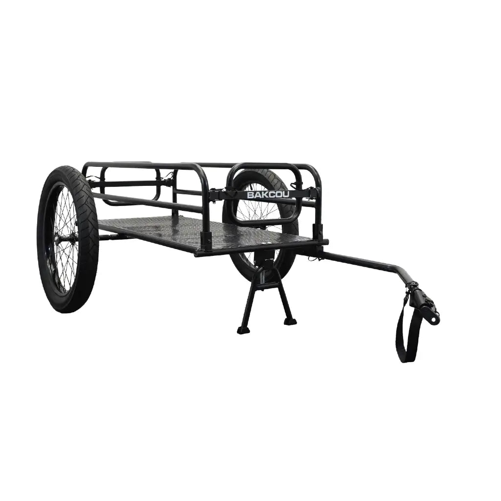 Bakcou Folding Cargo Elecric Bike Trailer right