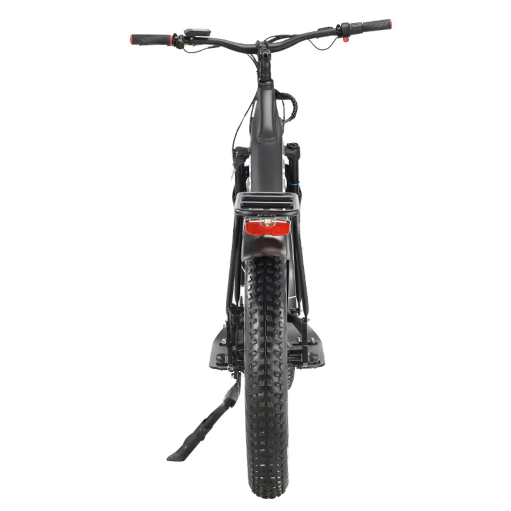 Bakcou Grizzly 1000W 48V Fat Tire Electric Scooter black rear