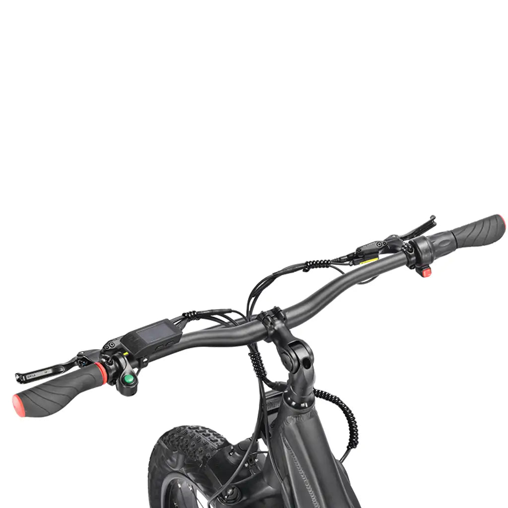 Bakcou Grizzly 1000W 48V Fat Tire Electric Scooter handlebar