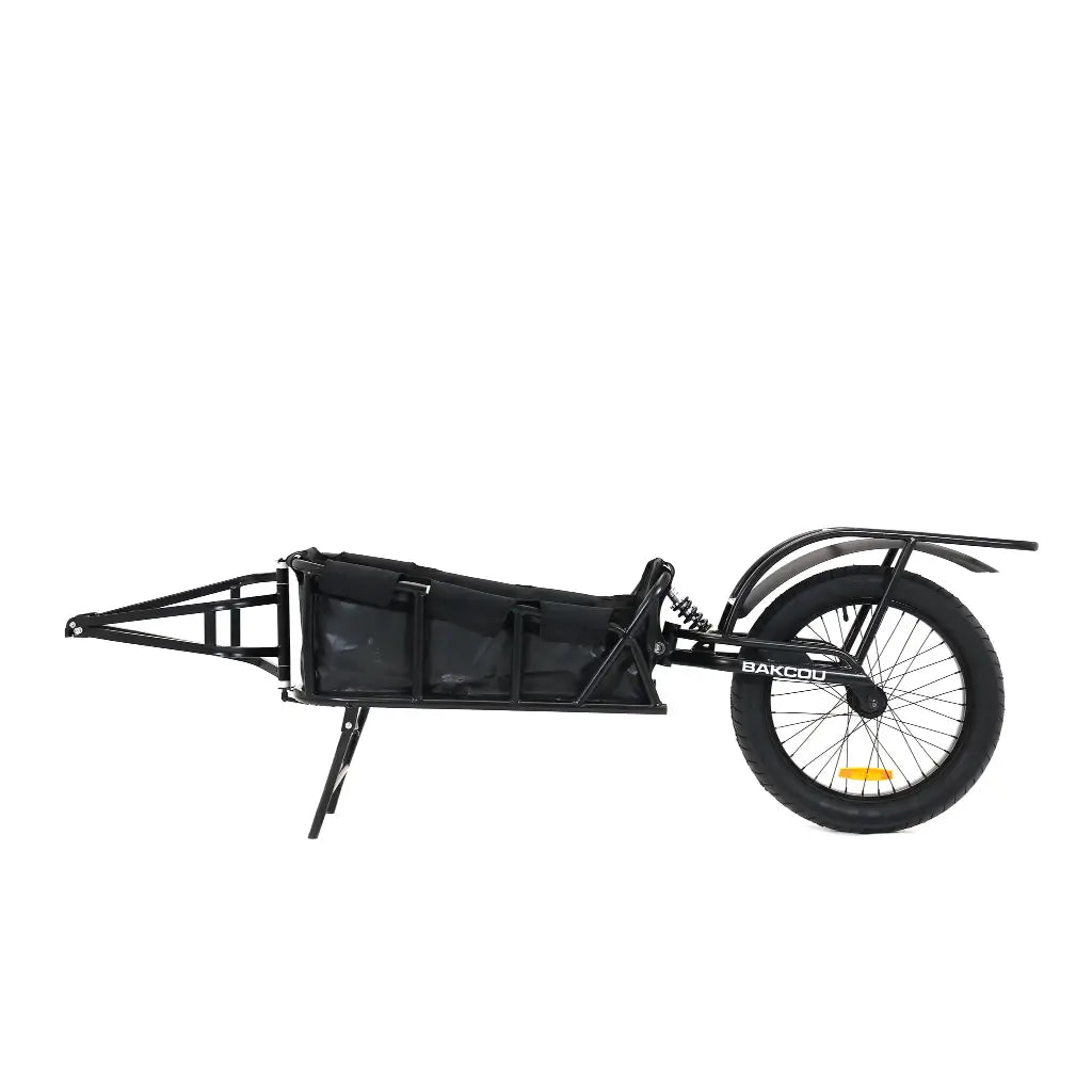 Single bike trailer for top sale