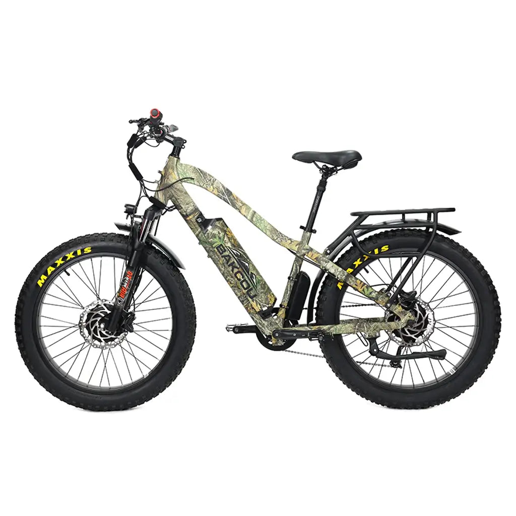 Bakcou Kodiak AWD 500W 48V 25ah Fat Tire Electric Hunting Bike Bakcou Kodiak AWD 500W 48V 25ah Fat Tire Electric Hunting Bike