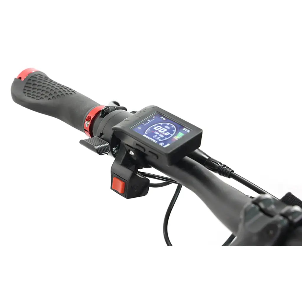 Bakcou Kodiak AWD 500W 48V 25ah Fat Tire Electric Hunting Bike lcd