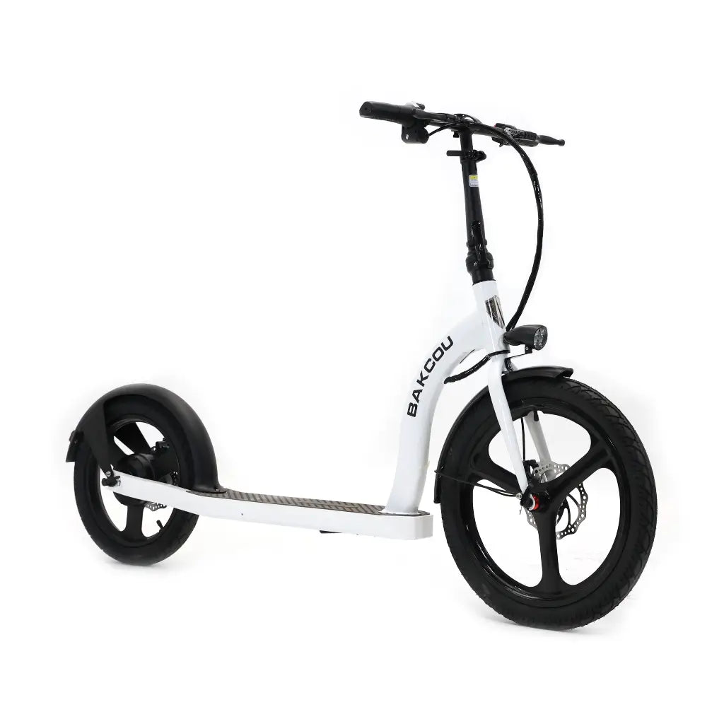 Bakcou Mini Badger 350W 36V Electric Scooter white right