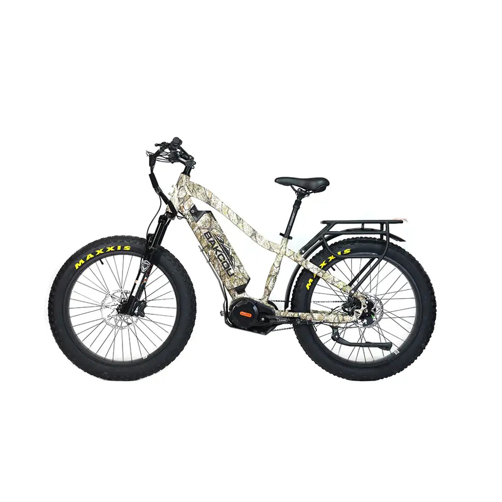 Bakcou Mule Jäger Fat Tire Electric Hunting Bike  badlands left side