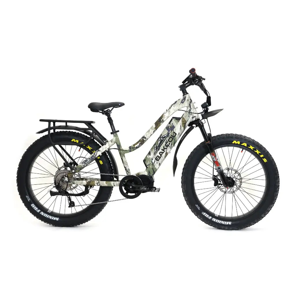 Bakcou Mule Step Through (ST) 26&quot; Fat Tire Electric Hunting Bike kings right side