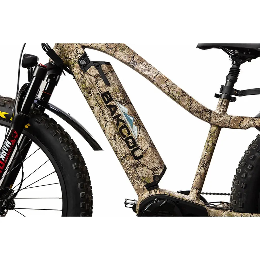Bakcou Mule Step Through (ST) 26&quot; Fat Tire Electric Hunting Bike badlands  frame