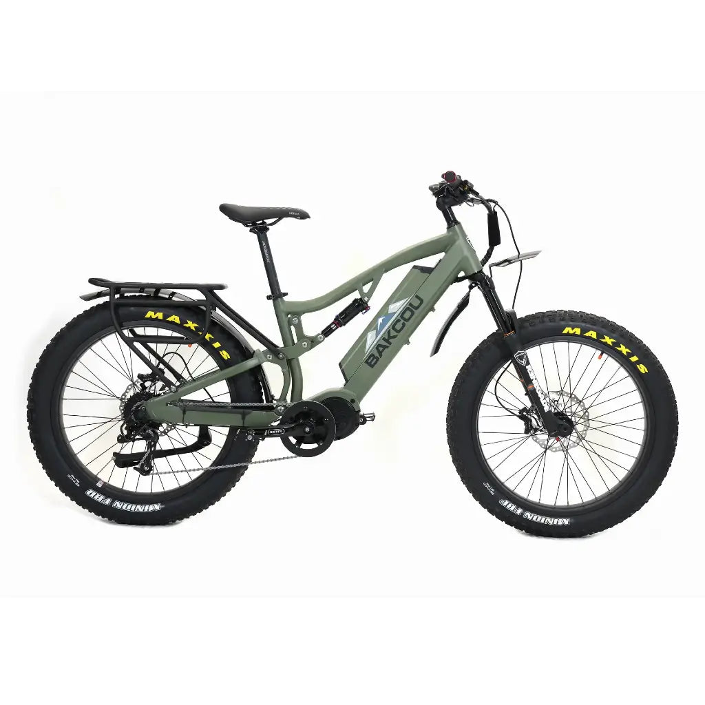 Bakcou Storm Full Suspension Fat Tire Electric Bike