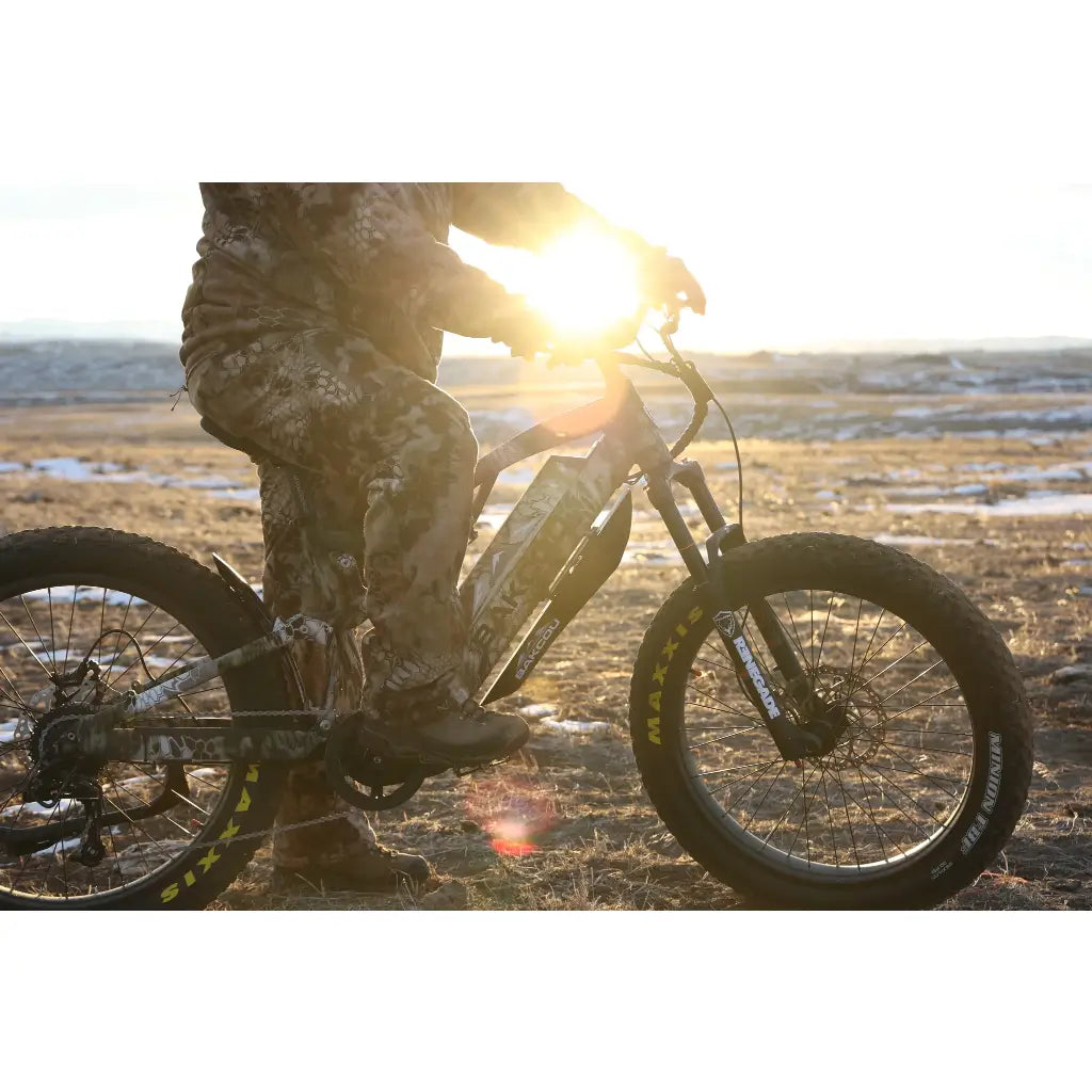 Bakcou Storm Full Suspension Fat Tire Electric Bike kryptek outdoor 2
