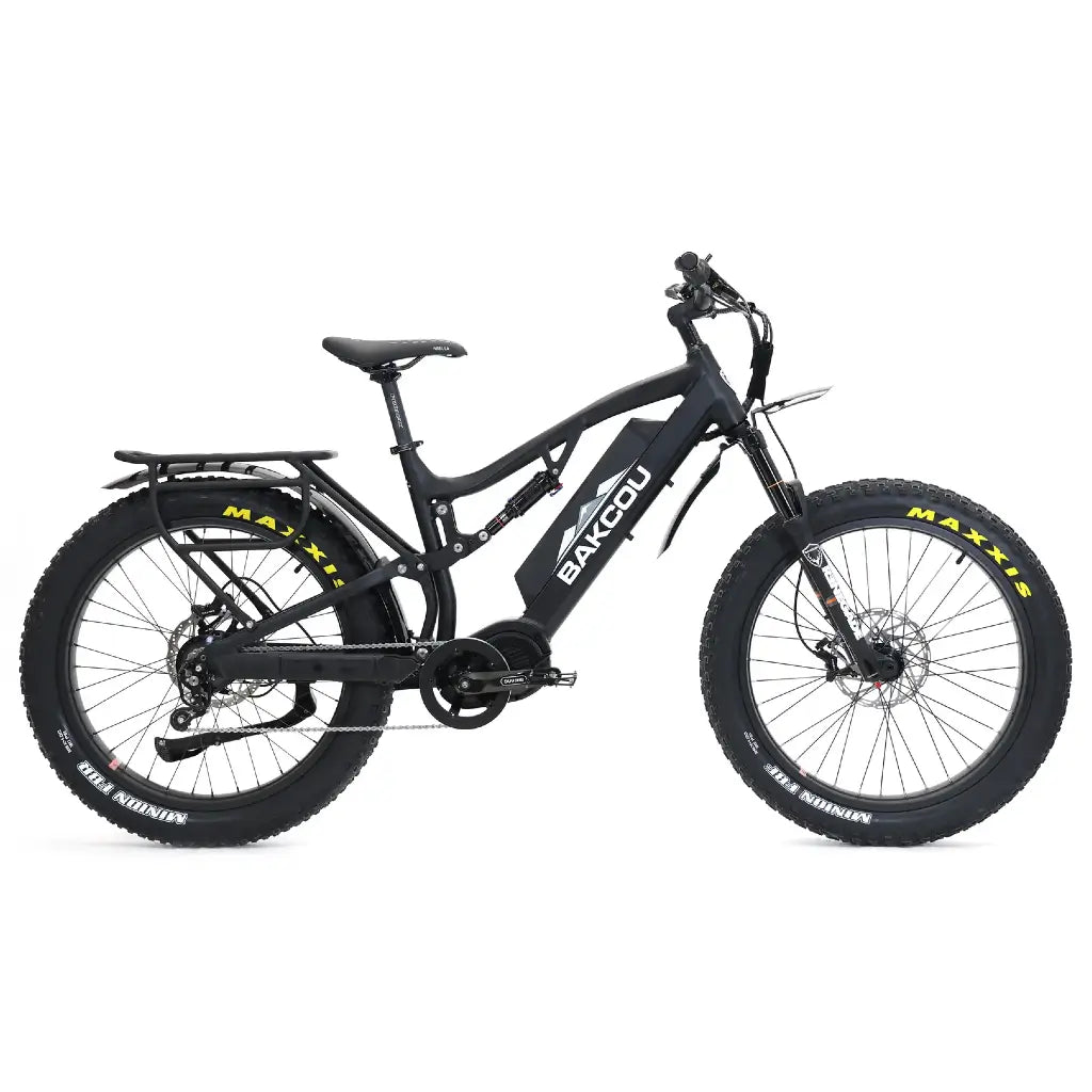 Bakcou Storm Jäger Full Suspension Fat Tire Electric Bike black right side