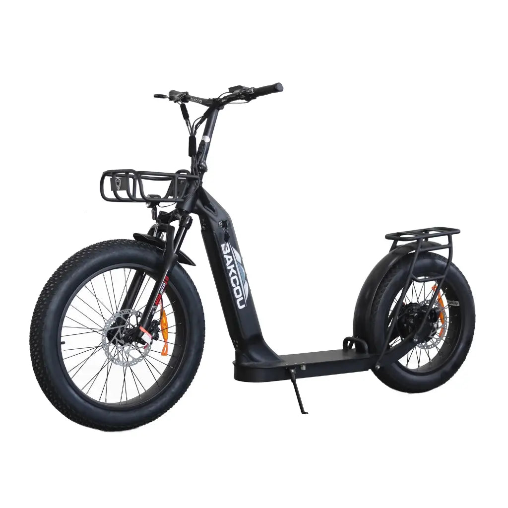 Bakcou Timberwolf 750W 48V Fat Tire Electric Scooter black right