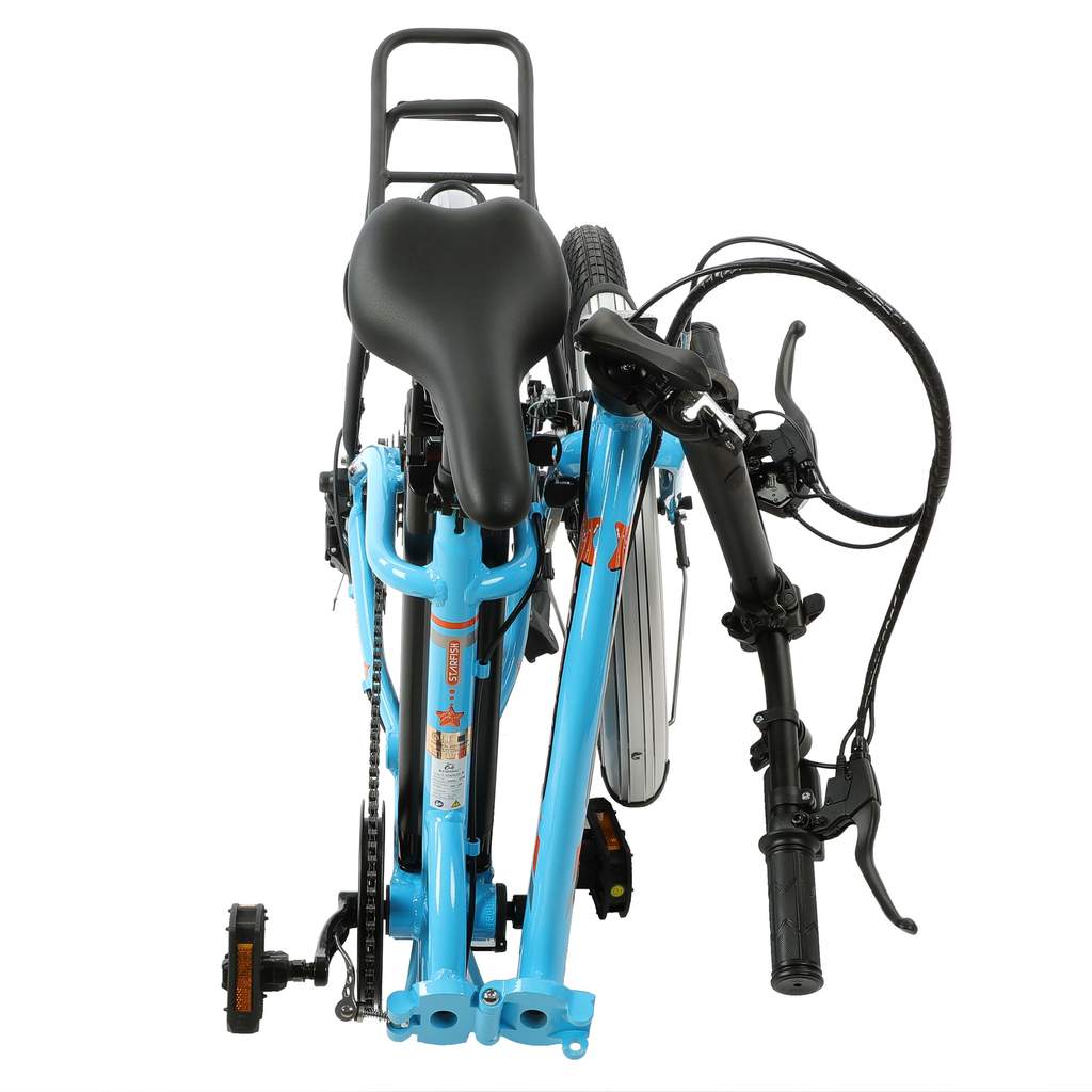 UL Certified - Ecotric Starfish Folding Step Through 350W 36V Electric Bike