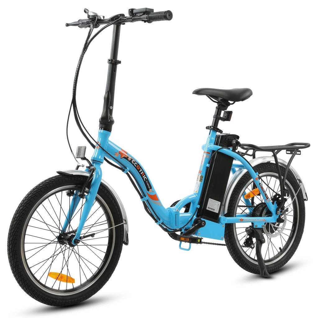 UL Certified - Ecotric Starfish Folding Step Through 350W 36V Electric Bike