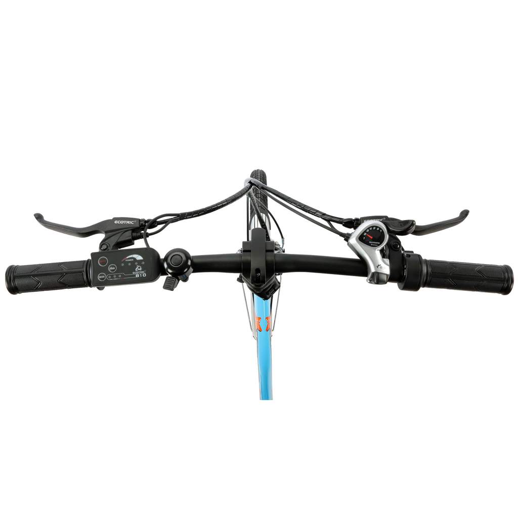 UL Certified - Ecotric Starfish Folding Step Through 350W 36V Electric Bike White