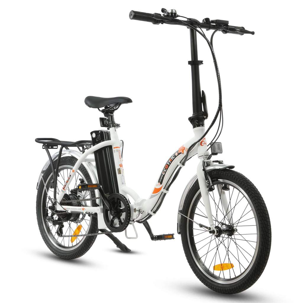 UL Certified - Ecotric Starfish Folding Step Through 350W 36V Electric Bike