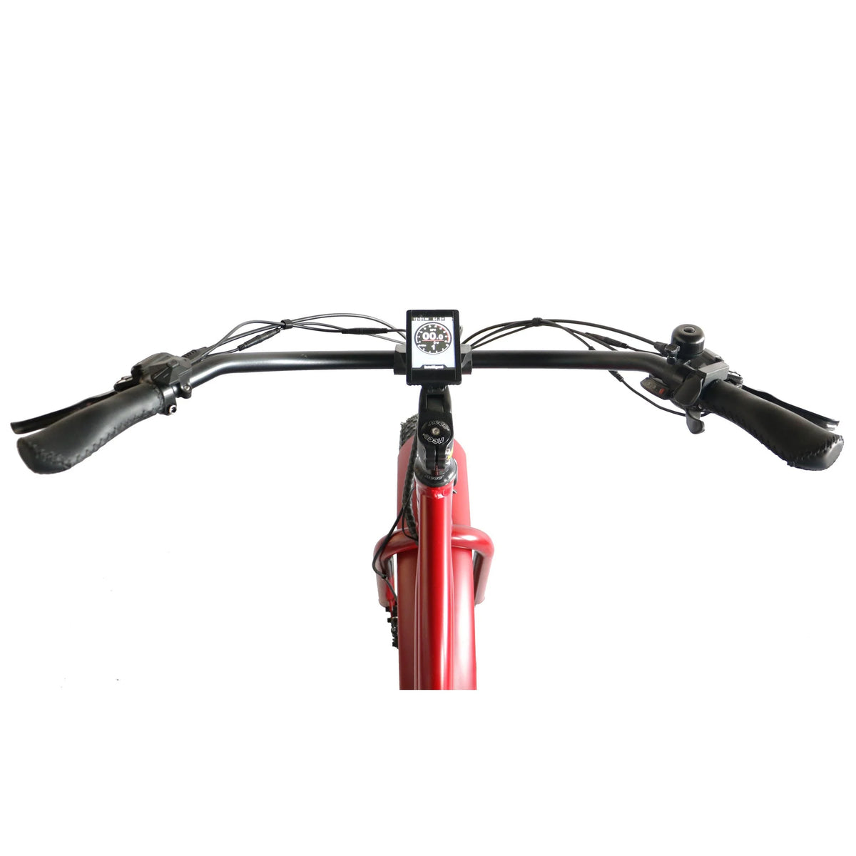 Coastal Cruiser Beach Cruiser 750W 52V 26x4 Step-Thru Fat Tire Electric Bike Handlebar