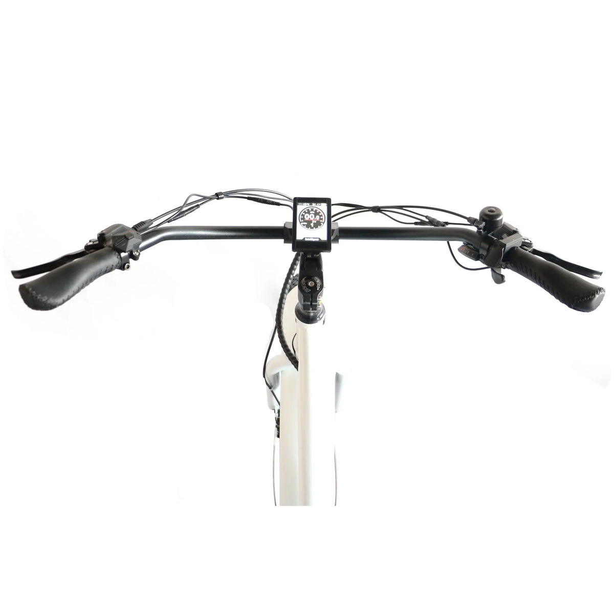 Coastal Cruiser Beach Cruiser 750W 52V 26x4 Step-Thru Fat Tire Electric Bike White Handlebar