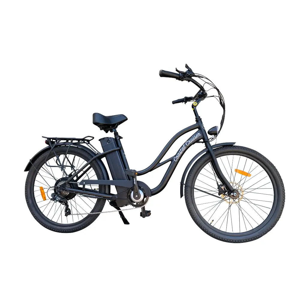 Coastal Cruiser Classic Cruiser 500W 48V 26x2 Step Thru Electric Bike Zoom Electric Bikes