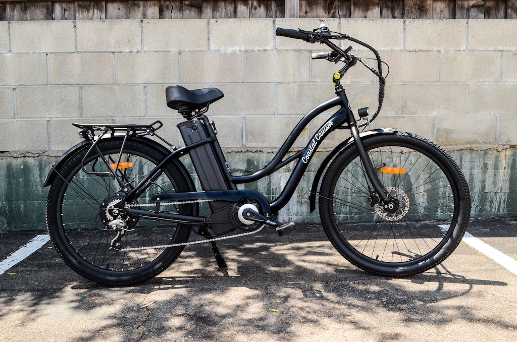 Coastal Cruiser Classic Cruiser 500W 48V 26x2 Step-Thru Electric Bike Coastal Cruiser Classic Cruiser 500W 48V 26x2 Step-Thru Electric Bike