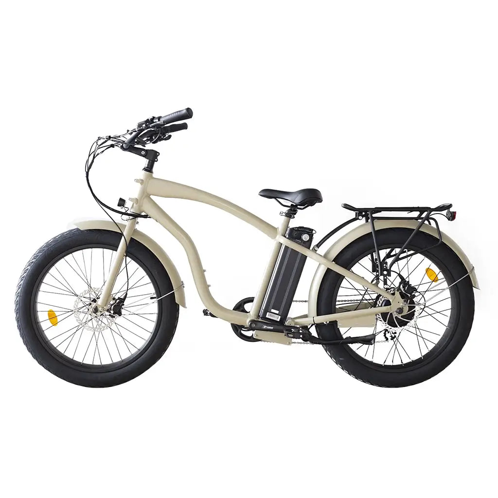 electric bicycle beach cruiser Coastal Cruiser Classic Beach Cruiser 750W 52V 24x3 Step Over Electric