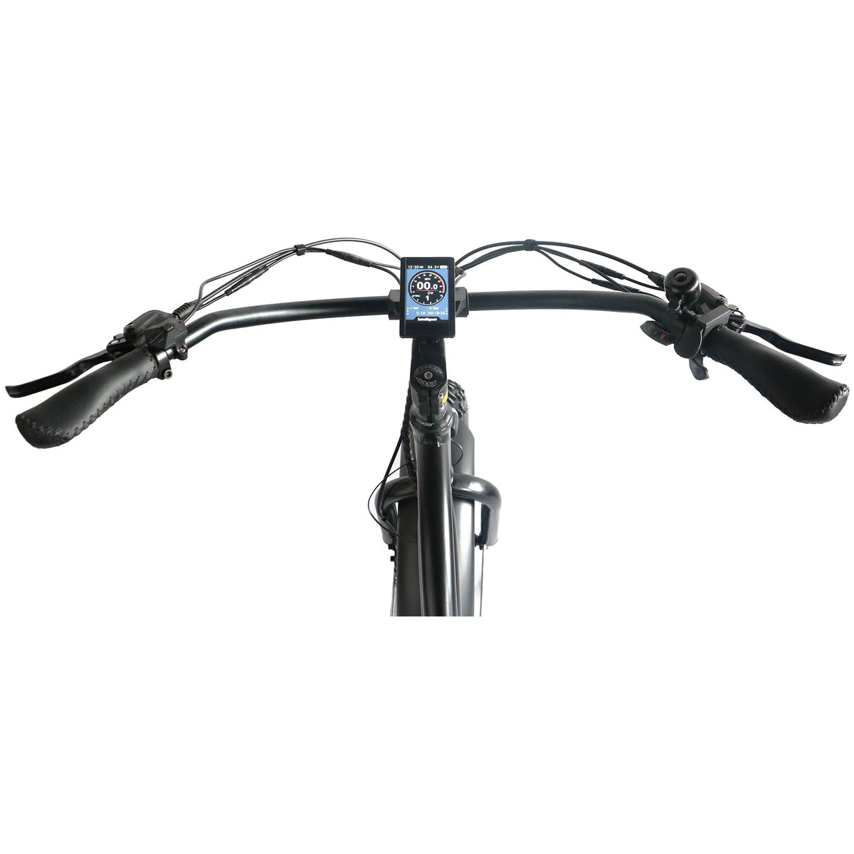 Coastal Cruiser Mini 20x4 750W 52V Fat Tire Step-Thru Beach Cruiser Electric Bike Gunmetal Handlebar