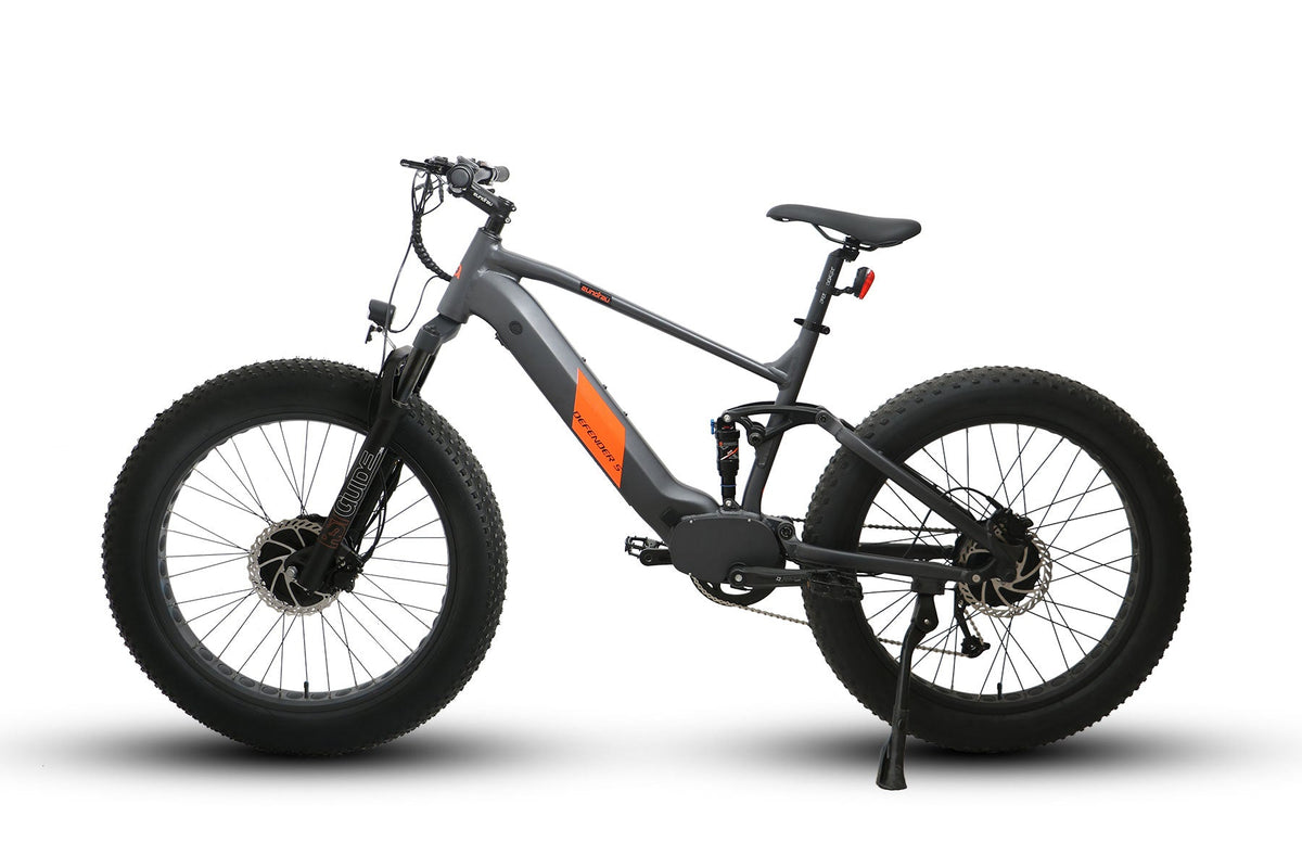 Eunorau Defender S 48V 1500W Dual Suspension Fat Tire Electric Bike