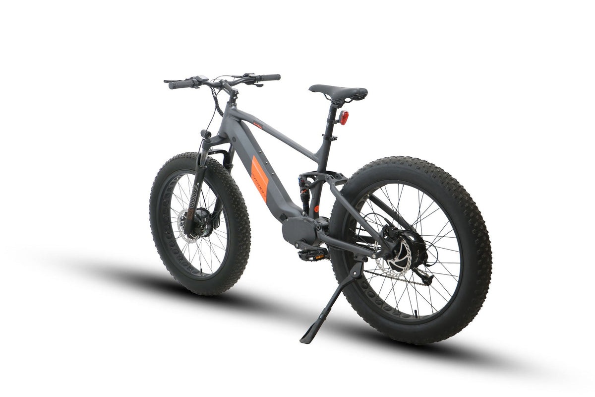 Eunorau Defender S 48V 1500W Dual Suspension Fat Tire Electric Bike