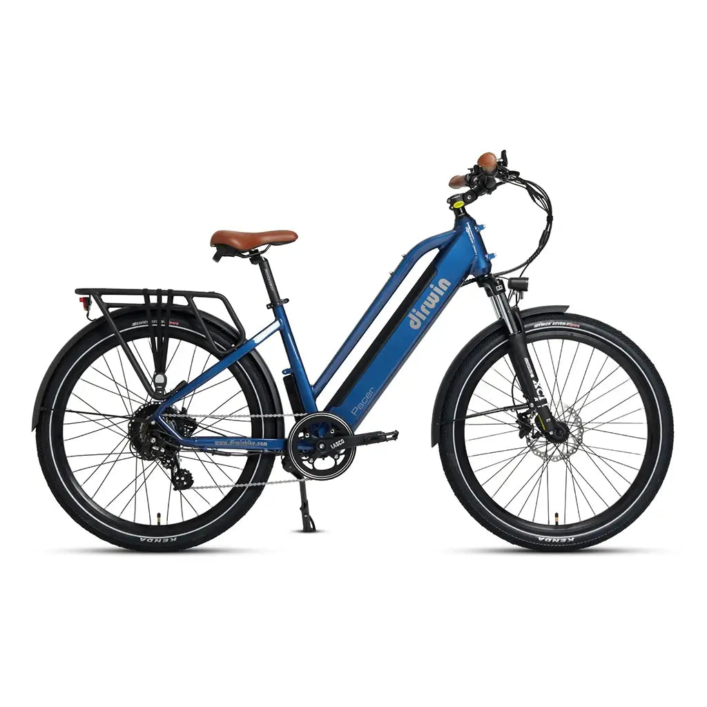 trekking e bike 48v Dirwin Pacer 500W 48V Step Through Commuter Electric Bike