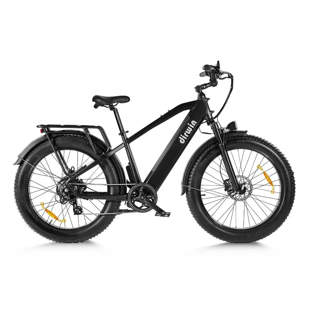 Side View Dirwin Pioneer 750W 48V All-Terrain Fat Tire Electric Bike