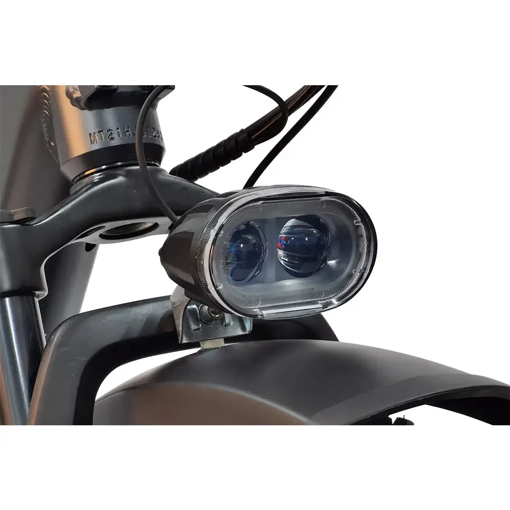 Dirwin Pioneer Step-Thru 750W 48V All-Terrain Fat Tire Electric Bike Headlight