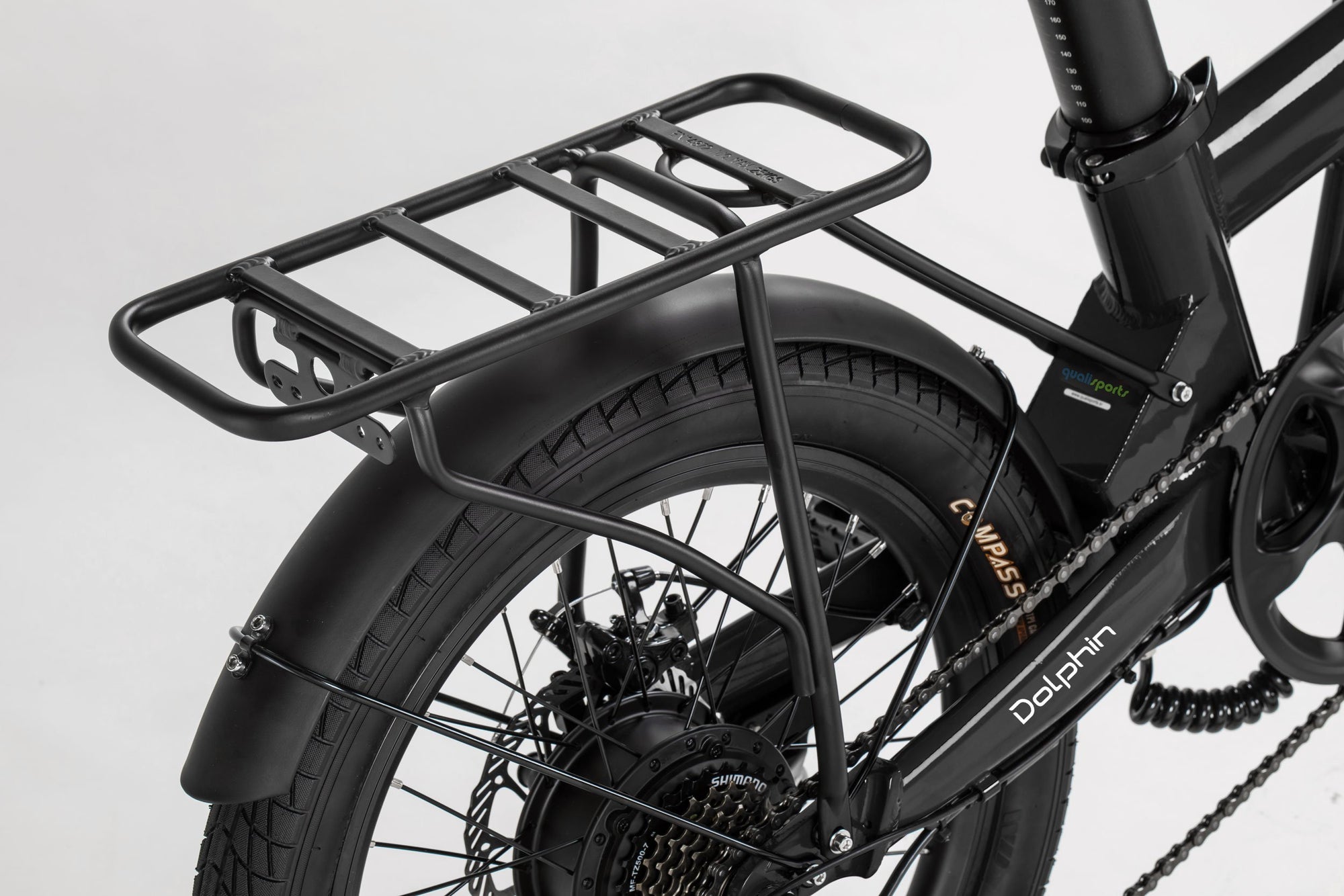 Rear Rack for Qualisports Dolphin Electric Bicycle - Zoom Electric Bikes