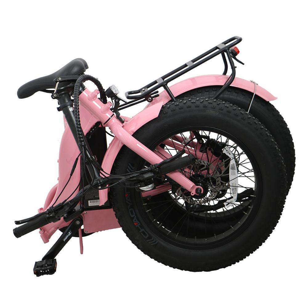 EUNORAU E-FAT-STEP 500W 48V Step-Through Fat Tire Folding Electric Bike